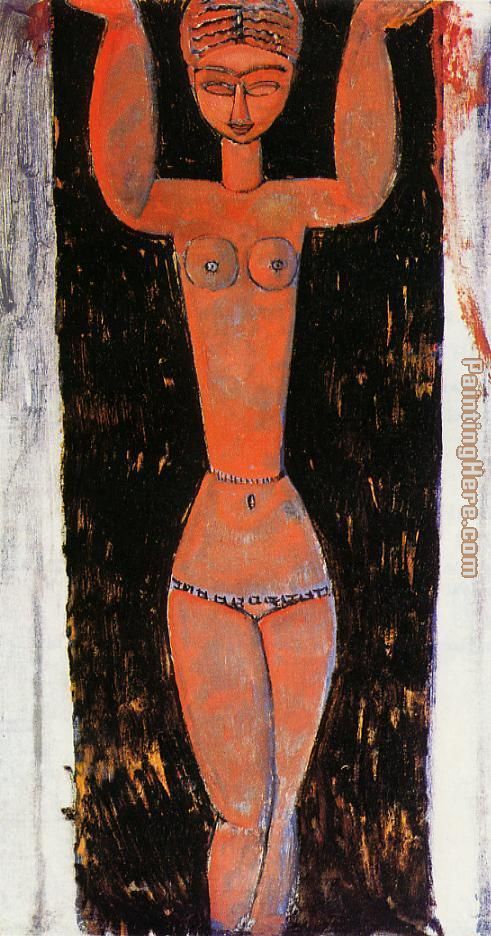 Amedeo Modigliani Caryatid 3